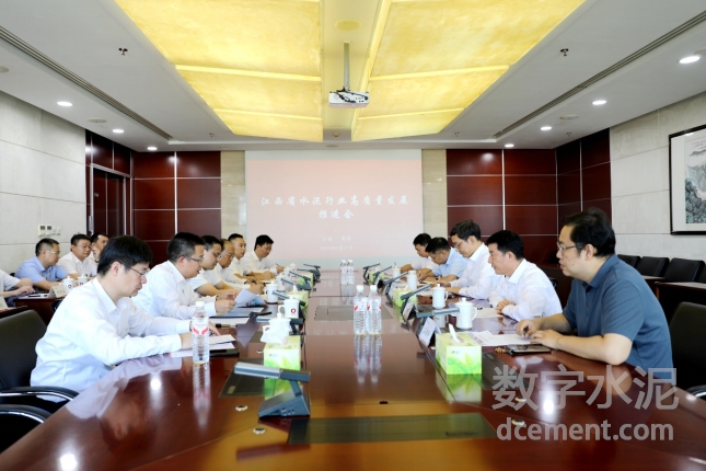 中國水泥協會會長周育先一行赴江西調研